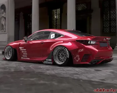 GReddy Rocket Bunny Rear Diffuser Lexus RC300 | RC350 2015-2017 - 17010263