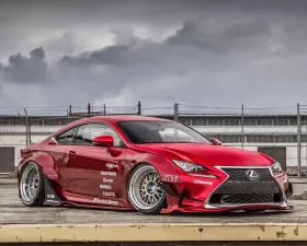 GReddy Rocket Bunny Wide Body Front Fenders Lexus RC300 | RC350 2015-2017