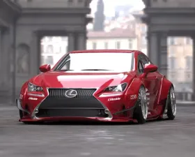 GReddy Rocket Bunny Wide Body Front Canards Lexus RC300 | RC350 2015-2017