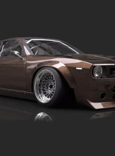 GReddy Rocket Bunny V2 Boss Front Fenders Nissan 240SX S14 1995-1998                                     - 17020307 - Image 2