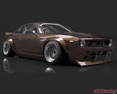 GReddy Rocket Bunny V2 Boss Front Fenders Nissan 240SX S14 1995-1998 - 17020307