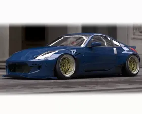 GReddy Rocket Bunny Wide Body Front Fenders Nissan 350Z Z33 2003-2009