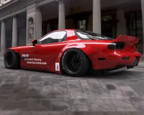 GReddy Rocket Bunny V2 Rear Diffuser Mazda RX-7 FD3S 1993-2002