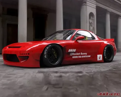 GReddy Rocket Bunny V2 Front Bumper Mazda RX-7 FD3S 1993-2002 - 17040211