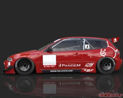 GReddy Rocket Bunny FRP Front Canards Honda Civic EG Hatchback 1992-1995 - 17050112