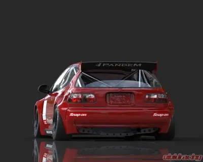 GReddy Rocket Bunny FRP Rear Wing Honda Civic EG Hatchback 1992-1995 - 17050117