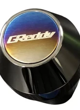 Greddy "Burnt Ti" Titanium Logo Emblem                                     - 18000204 - Image 3