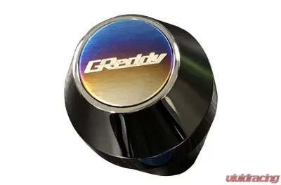 Greddy "Burnt Ti" Titanium Logo Emblem - 18000204