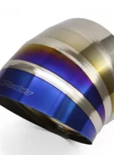 Greddy Revolution RS Burnt Titanium Turndown Tip Dia. 115mm x L 150mm                                     - 11002122 - Image 2