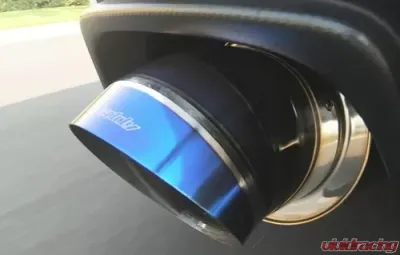 Greddy Revolution RS Burnt Titanium Turndown Tip Dia. 115mm x L 150mm - 11002122