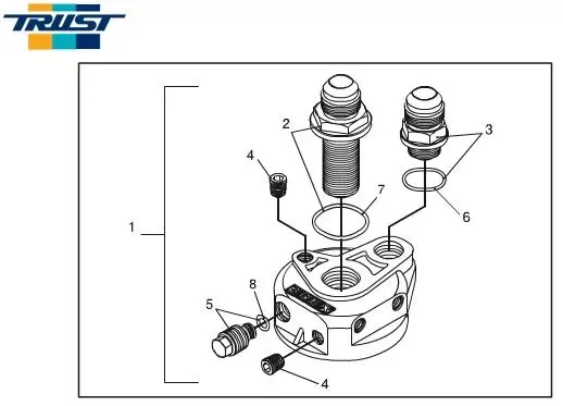 GReddy Union Fitting 1/8PT - 1/8PT Male-Male Universal - 11900561