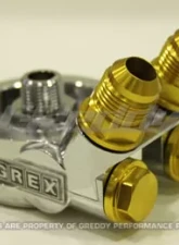 Greddy Type E Oil Cooler Kit Parts Relocations 3/4 AN12 Filter Universal                                     - 12401124 - Image 2