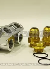 Greddy Type E Oil Cooler Kit Parts Relocations 3/4 AN12 Filter Universal                                     - 12401124 - Image 2