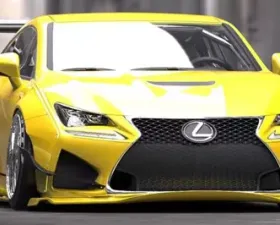 Greddy Rocket Bunny Front Canards Lexus RC-F 2015-2021
