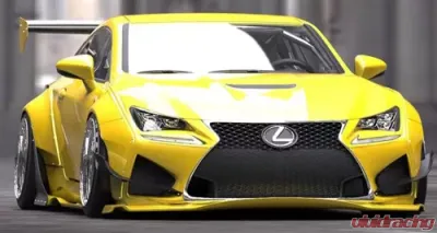 Greddy Rocket Bunny Front Over Fenders Lexus RC-F 2015-2021 - 17010255