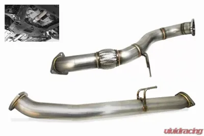GReddy Full 3inch Front Overpipe & Forward Midpipe Set Honda Civic Type R 2017-2021 - 10558602