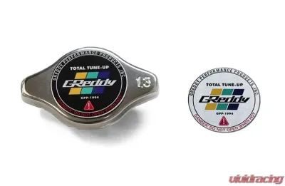 GReddy N-Type Polished 1.3K Radiator Cap Honda | Subaru | Toyota | Scion - 13911003