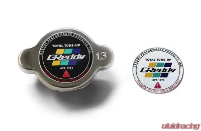 GReddy S-Type Polished 1.3K Radiator Cap Nissan | Subaru | Mazda | Toyota | Mitsubishi - 13911004