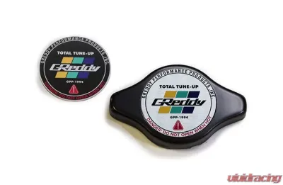 GReddy N-Type Black Closed Radiator Cap Honda | Toyota | Scion | Subaru - 13911007