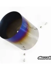 GReddy Dia. 115mm x L 185mm Burnt Titanium Tip RS-TI XL | 160 Revolution Rs Xl                                     - 11002104 - Image 2