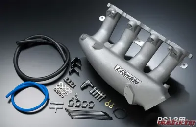 GReddy Short Runner Intake Plenum For Pulsar Throttle Body Nissan S13 - 13522320