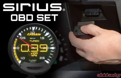 GReddy Sirius OBD Set (Turbo Unify) - 74mm - 16001760