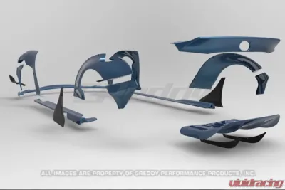 GReddy Rocket Bunny GT Wing Set Lexus RC350 2015+ - 17010259