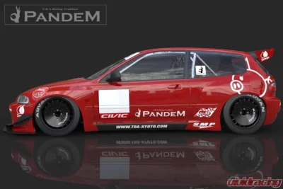 Pandem Rocket Bunny Aero FRP Full Wide-Body Aero Kit V1.5 Honda Civic Hatchback 1992-1995 - 17050120