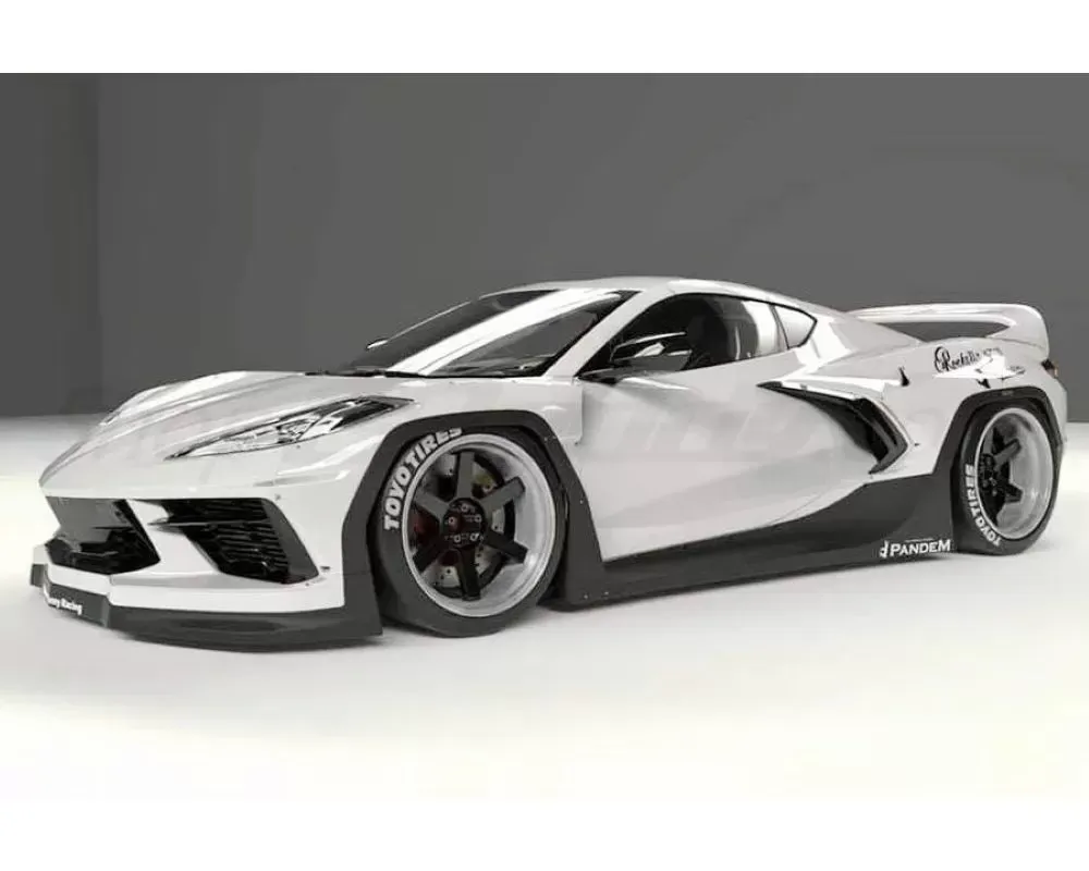 GReddy Rocket Bunny Widebody Aero Kit Chevrolet C8 Corvette 2020-2024 - 66980800