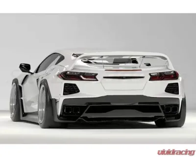 GReddy Rocket Bunny Rear Wing Chevrolet C8 Corvette 2020-2024 - 66980805