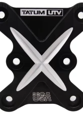 Tatum UTV Radius Rod Plate Raw Billet Can-Am Mavarick X3 2017-2021                                     - C-101S - Image 4