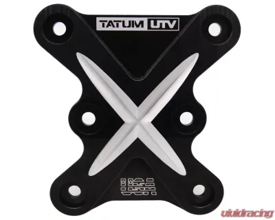 Tatum UTV Radius Rod Plate Raw Billet Can-Am Mavarick X3 2017-2021 - C-101S