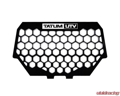 Tatum UTV Billet Grille Black Anodize Polaris RZR 2013-2017 - P-100A-B