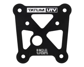 Tatum UTV Radius Rod Plate Black Anodize Polaris RZR XP1000|Turbo 2015+