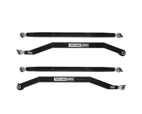 Tatum UTV High Clearance Radius Rods Set Black Anodized Polaris RZR XP Turbo S 2018