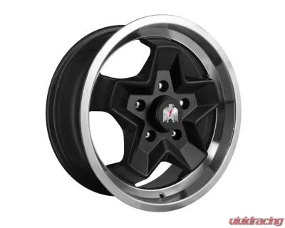 Klassik Rader 944 Wheel 17x7 5x130 23.3mm Satin Black Machined Lip - CC177030233SBM