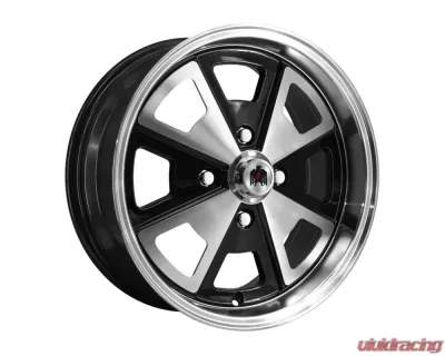 Klassik Rader 914 Wheel 17x7 4x130 40mm Gloss Black Machined Face - PN17703140BK