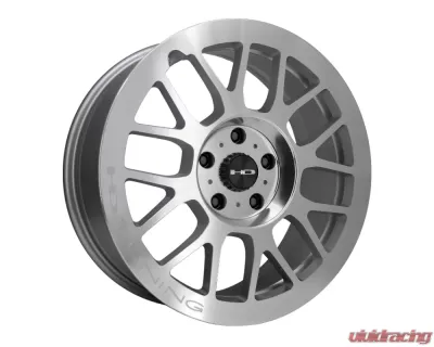 HD Gear Wheel 18x7.5 5x112 42mm Silver w/ Mirror Polished Face - GE18752242SMP