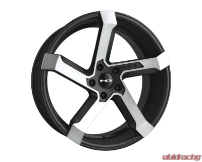HD Kink Wheel 20x8.5 5x114.3 35mm Satin Black Machined Face - KN20856535SBM