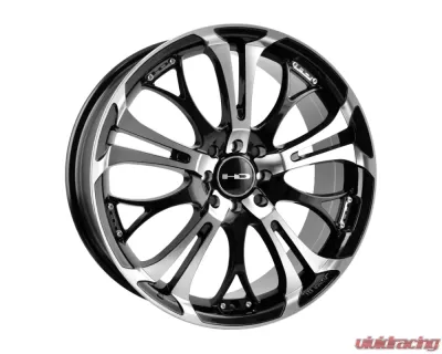 HD Spinout Wheel 15x6.5 4x100|114.3 40mm Gloss Black Machined Face - SO15650140BK