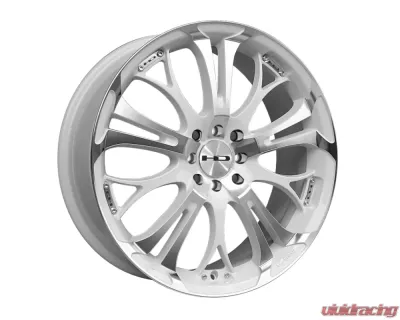 HD Spinout Wheel 18x7.5 4x100|114.3 40mm Gloss White Machined Face - SO18750140WM