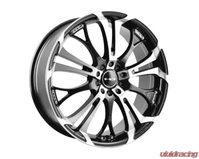 HD Spinout Wheel 18x7.5 5x108|114.3 40mm Gloss Black Machined Face - SO18751440BK