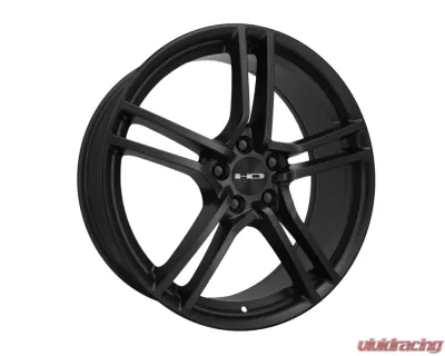 HD Vento Wheel 17x7 5x114.3 38mm All Satin Black - VN17706538SB