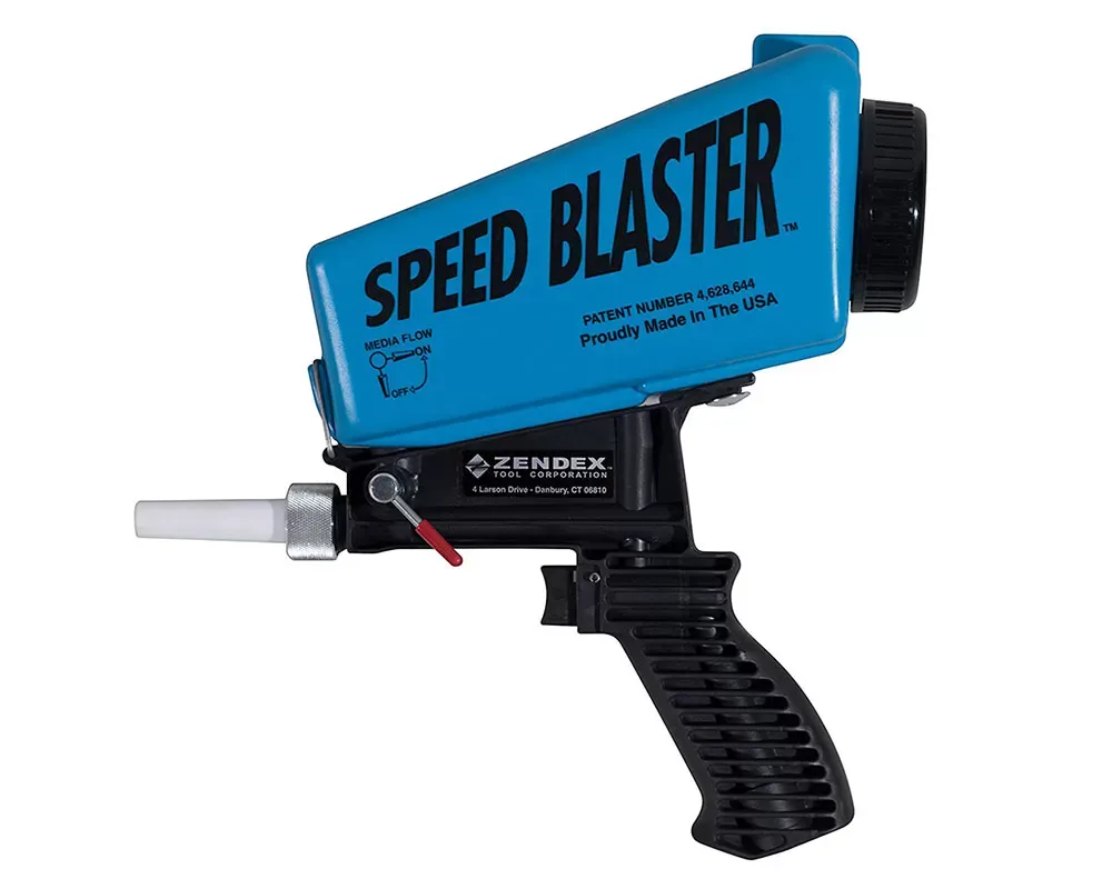 Zendex 007B Speed Blaster Blue Portable Sand Blaster | Vivid