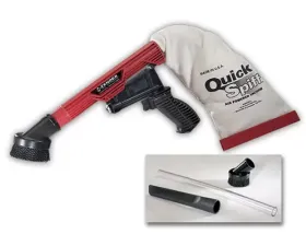 Zendex QuickSpiff Red Air Powered Vacuum