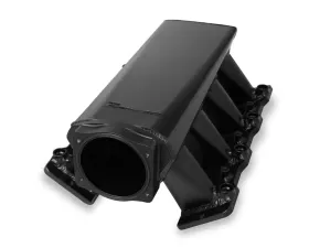 Sniper EFI Sheet Metal Fabricated Intake Manifold Black GM LS1/LS2/LS6