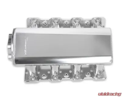 Sniper EFI Low-Profile Sheet Metal Fabricated Intake Manifold Silver GM LS1/LS2/LS6 - 820101-1