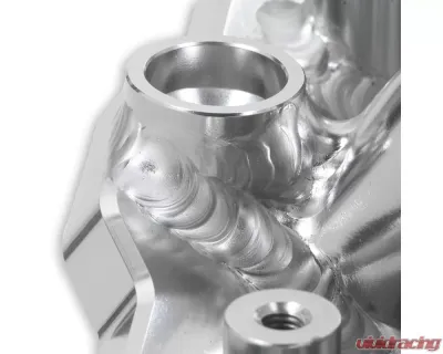 Sniper EFI Low-Profile Sheet Metal Fabricated Intake Manifold Silver GM LS1/LS2/LS6 - 820101-1
