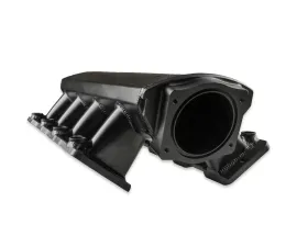 Sniper EFI Low-Profile Sheet Metal Fabricated Intake Manifold Black GM LS1/LS2/LS6