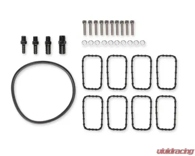 Sniper EFI Low-Profile Sheet Metal Fabricated Intake Manifold Black GM LS1/LS2/LS6 - 820102-1